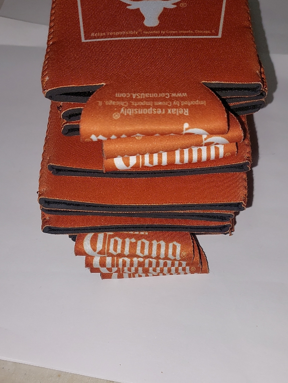 Corona Orange Branded Bottle Cooler.